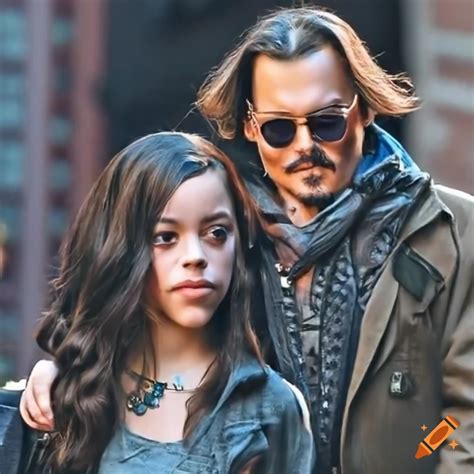 jenna ortega und johnny depp|More.